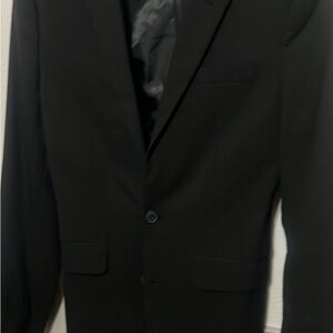 Mens ASOS Elegant Black Suit Jacket size 32R slim custom fit